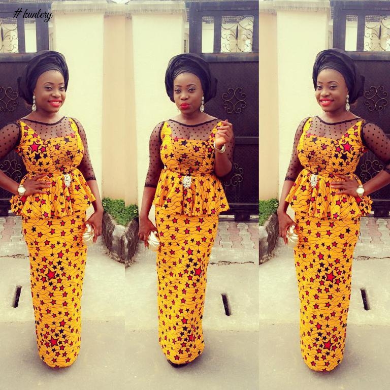 STEP INTO THE NEW YEAR IN STUNNING SEXY ANKARA STYLES