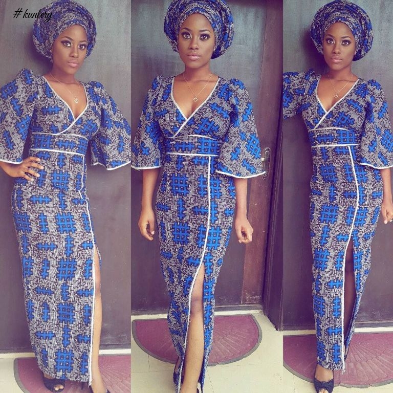 STEP INTO THE NEW YEAR IN STUNNING SEXY ANKARA STYLES