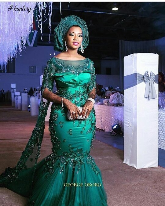 EXQUISITE RECEPTION DRESSES FOR NIGERIAN BRIDES