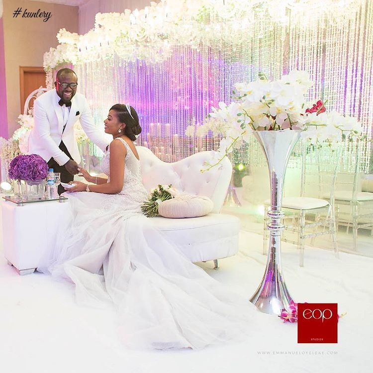 THE BEAUTIFUL ALL-WHITE WEDDING OF NKOLI AND JOEL