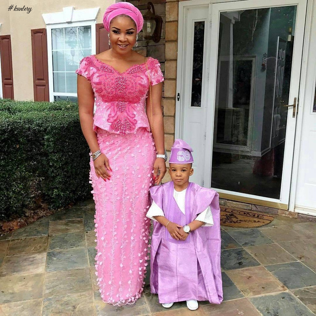 MOTHER & CHILD ASO EBI STYLE