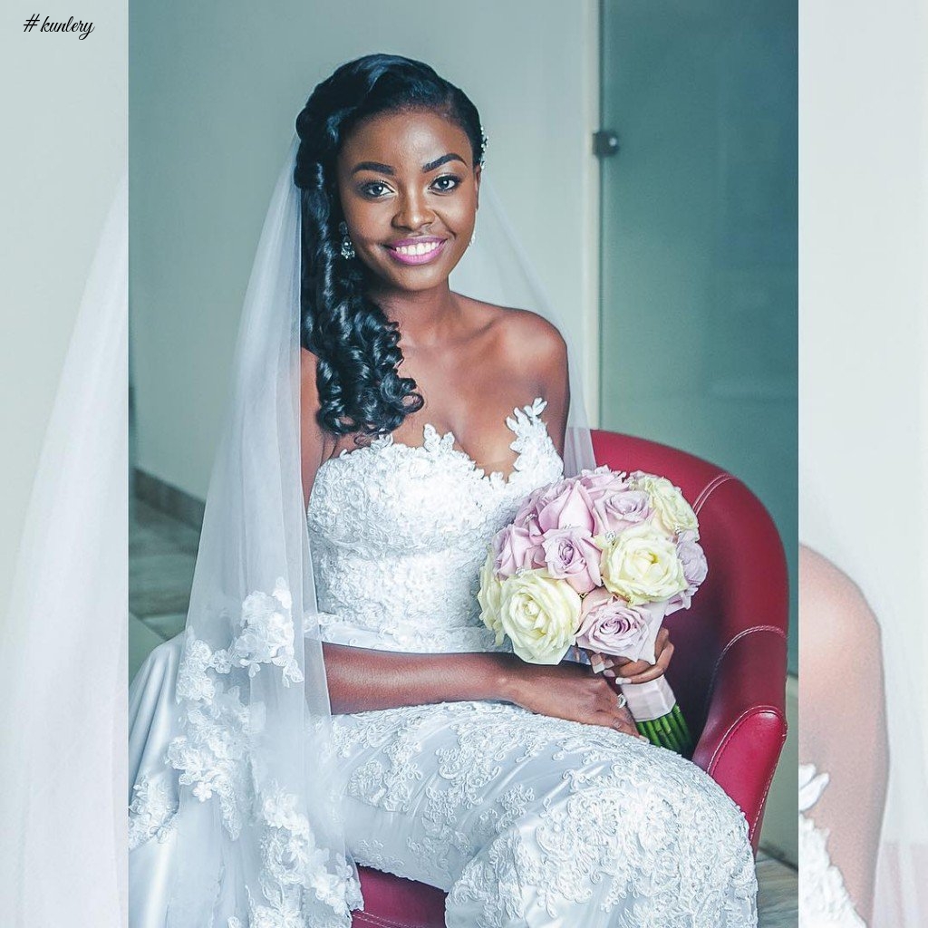 SEE ALL THE GLAM FROM THE SIMPLE GHANAIAN WEDDING OF CARA AND PAUL