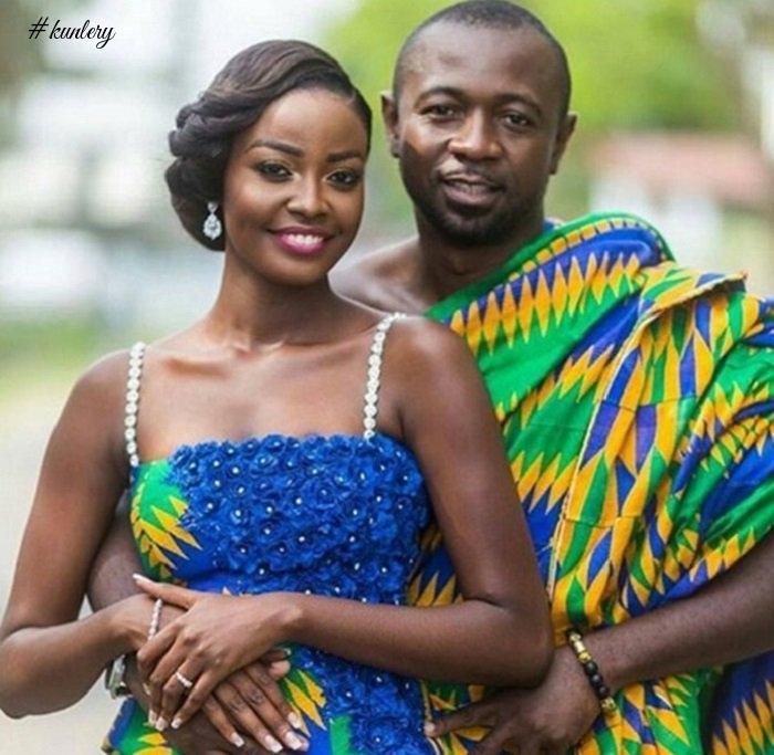 SEE ALL THE GLAM FROM THE SIMPLE GHANAIAN WEDDING OF CARA AND PAUL