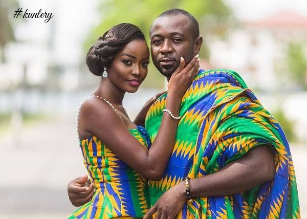 SEE ALL THE GLAM FROM THE SIMPLE GHANAIAN WEDDING OF CARA AND PAUL