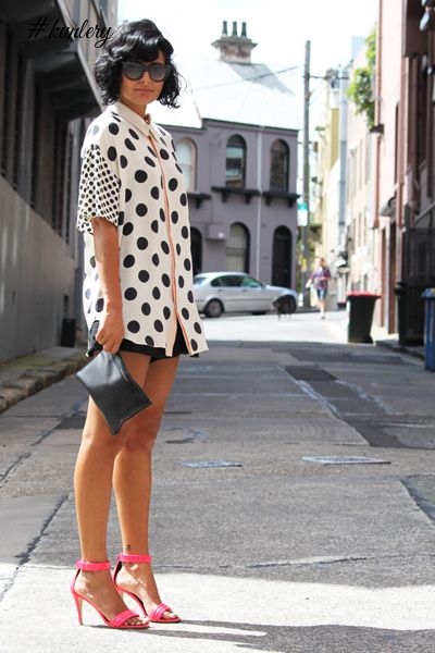 POLKA DOT PRINT IS HAVING A MOMENT