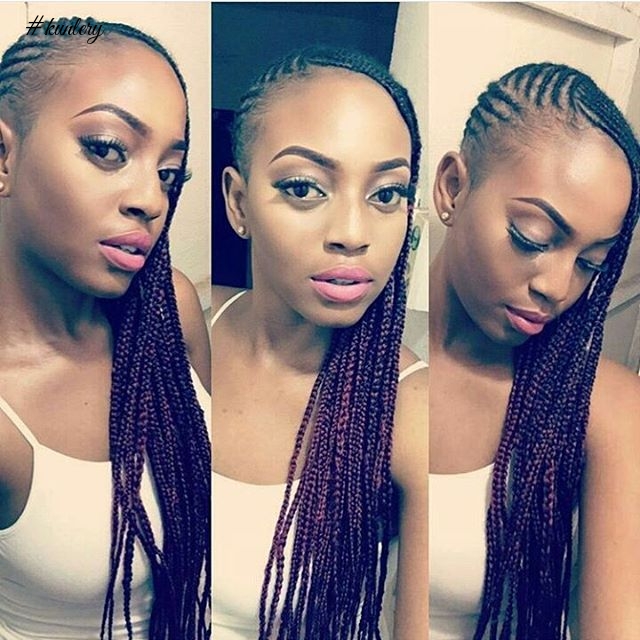 GHANA BRAIDS HAIRSTYLES FOR THE WIN