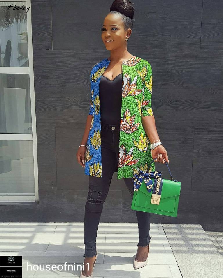 CHECK OUT THE LATEST AND HOTTEST RHINESTONE EMBELLISHED ANKARA