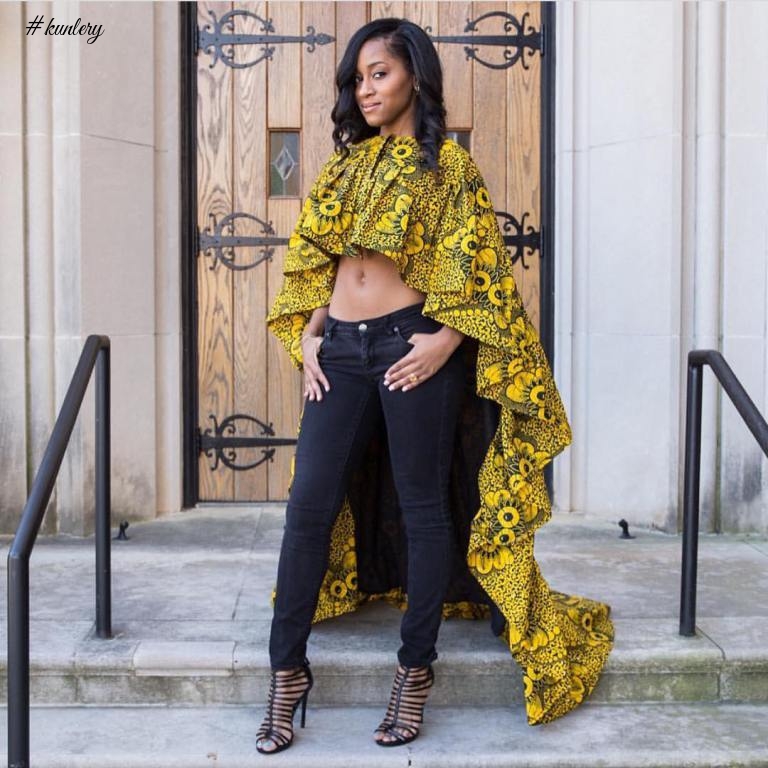 CHECK OUT THESE ANKARA STYLES WITH A DIFFERENCE