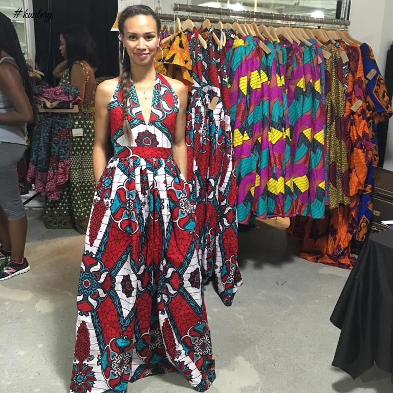 THESE MAXI ANKARA DRESSES WE SAW OVER THE WEEKEND WERE SPECTACULAR