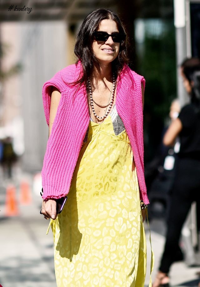 CHECK OUT THIS COLOUR COMBO SEEN AT FASHION WEEK