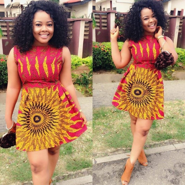 LET YOUR ANKARA DRESS SPEAK VOLUME THIS WEEKEND