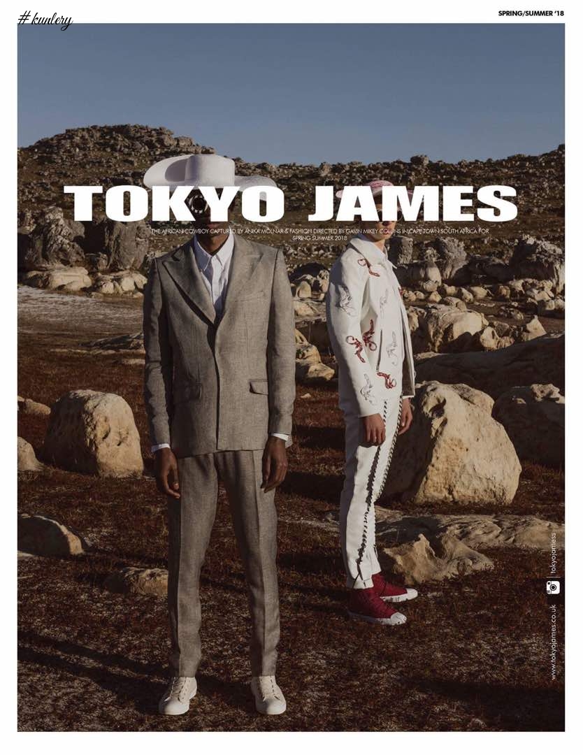 Tokyo James Releases SS18 Campaign Titled The African Cowboy