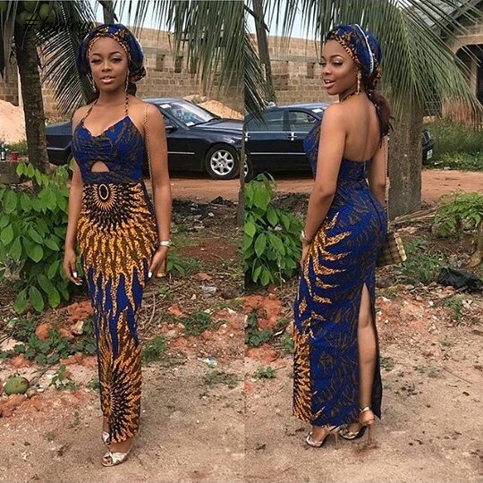 FABULOUSLY SLAYED, THE STYLISH ANKARA STYLES WE SAW OVER THE WEEKEND