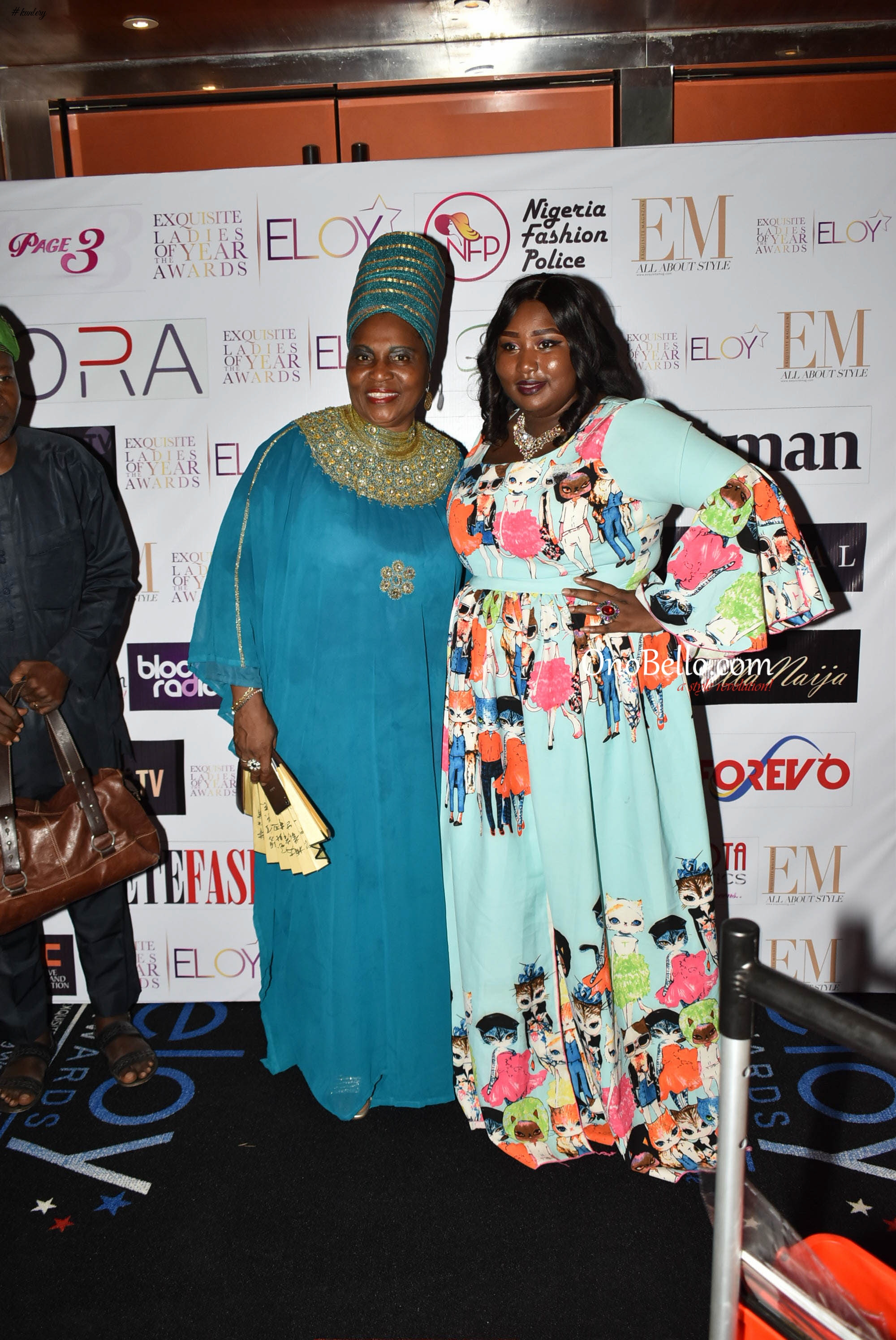 Red Carpet Glam! Osas Ighodaro Ajibade, Lanre DaSilva Ajayi, More Attend The 2017 ELOY Awards