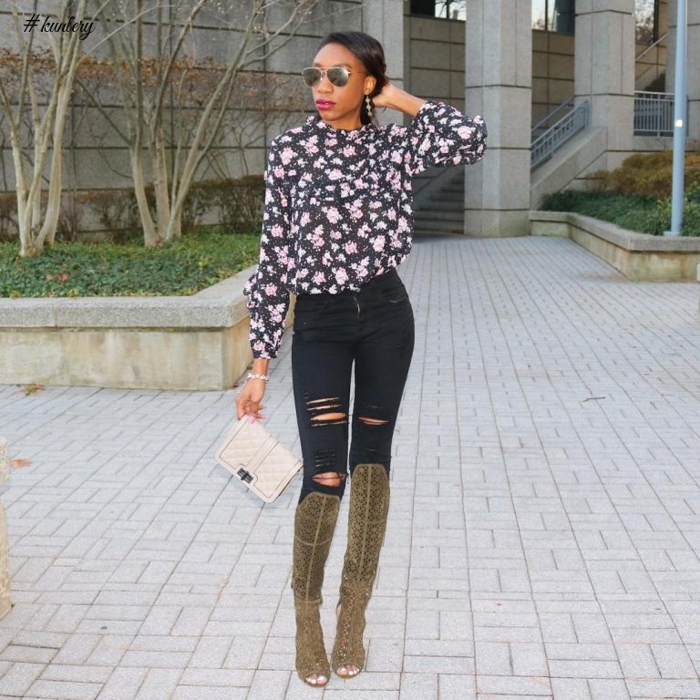 HOW TO STYLE OVER THE KNEE BOOTS