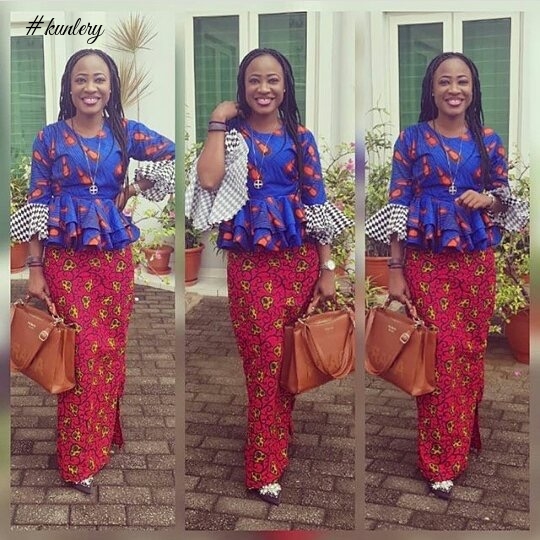 GORGEOUS ANKARA STYLES FOR THE NEW WEEK SLAY