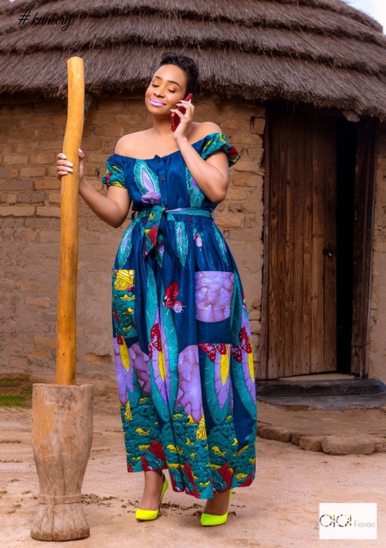 BBA Star Pokello Features In Beautiful Look Book For Fashion Brand CiCi Fashion