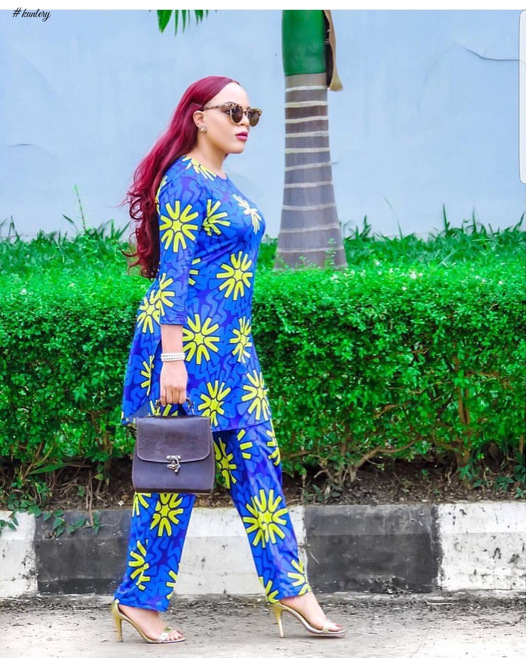 BE MODEST AND FABULOUS TIS SEASON IN LATEST ANKARA PANT