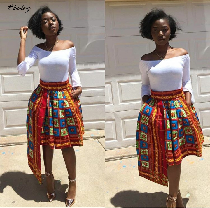 African Print Skirt Styles Inspirations To Try Out Before 2017 Ends