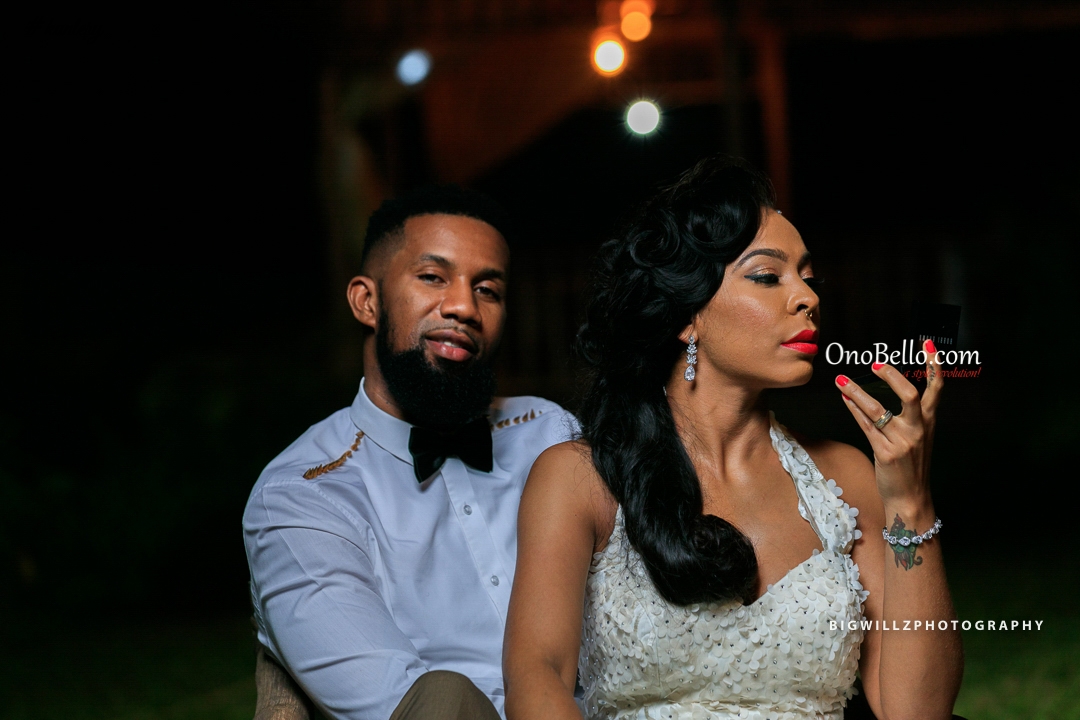 Enchanting! Tboss & DJ TTB Star In This Romantic Vintage After-Dusk Wedding Styled Shoot