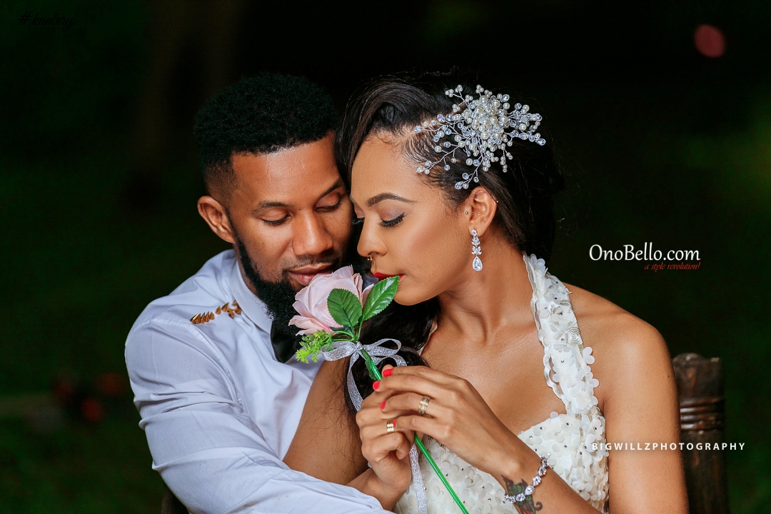 Enchanting! Tboss & DJ TTB Star In This Romantic Vintage After-Dusk Wedding Styled Shoot