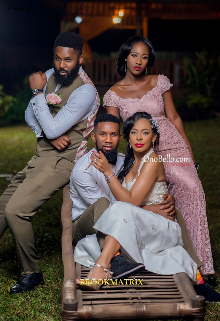 Enchanting! Tboss & DJ TTB Star In This Romantic Vintage After-Dusk Wedding Styled Shoot