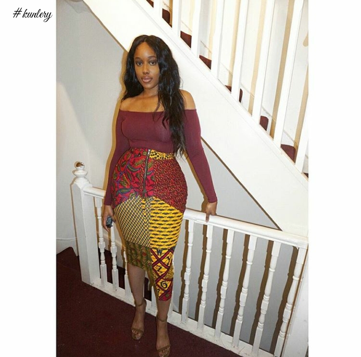 African Print Skirt Styles Inspirations To Try Out Before 2017 Ends