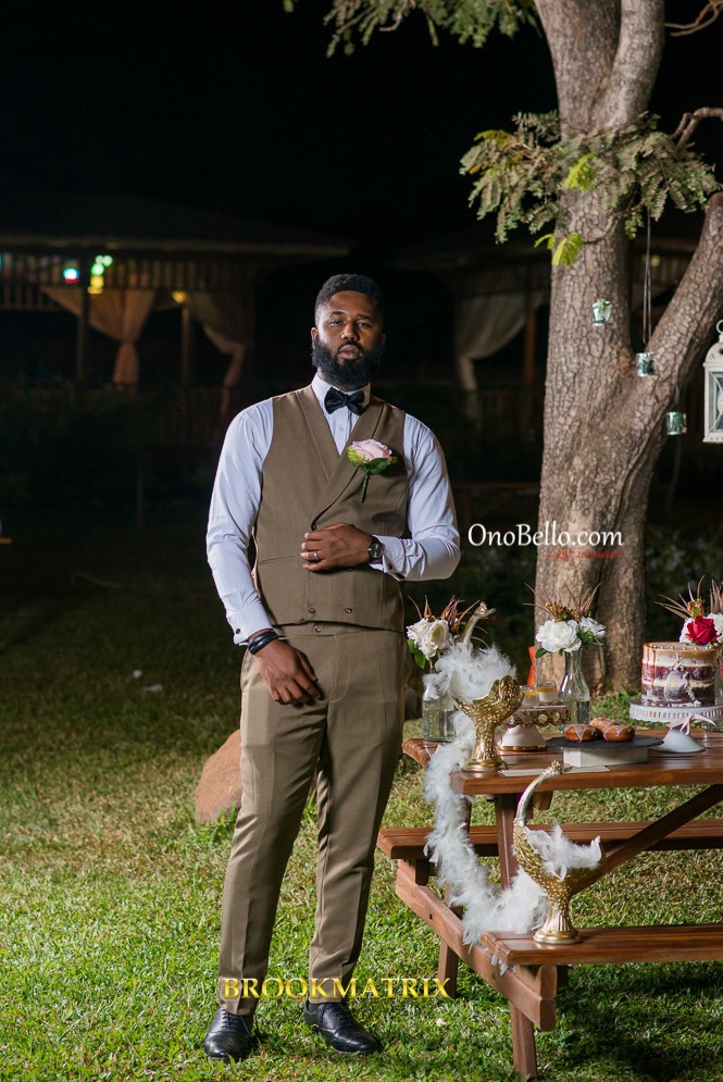 Enchanting! Tboss & DJ TTB Star In This Romantic Vintage After-Dusk Wedding Styled Shoot