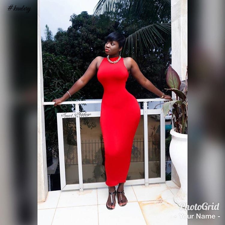 From The Class To The Crass; Check Out The Ghanaian Beauties Helping Us Wish You A Merry Xmas In Red