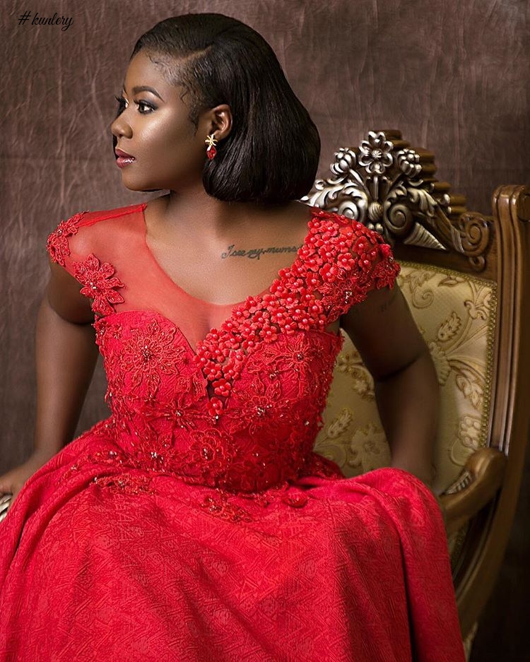 From The Class To The Crass; Check Out The Ghanaian Beauties Helping Us Wish You A Merry Xmas In Red