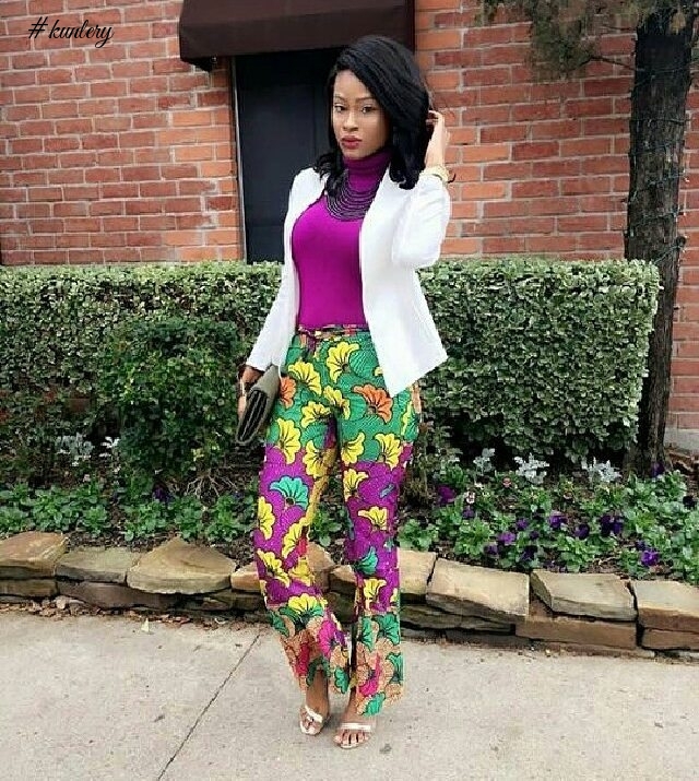 See These African Fashion Rebels Rock Trousers In The Summer Harmattan Season! Haute!