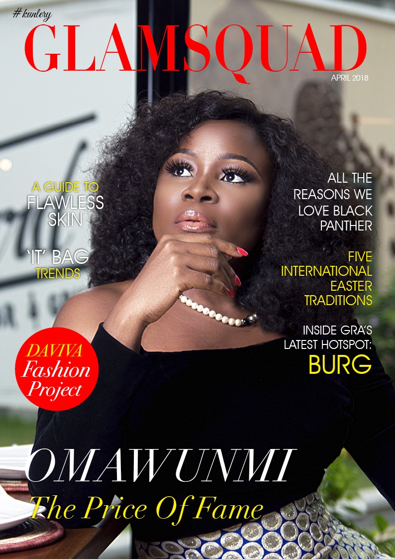 Omawumi Celebrates Birthday As She Covers Glamsquad Magazine!