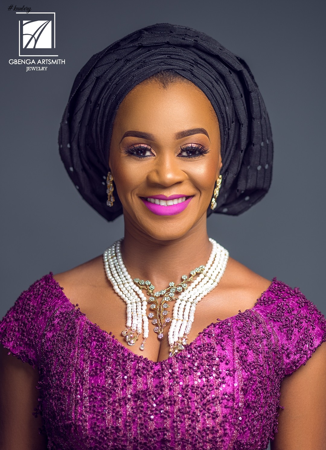 Banke Meshida-Lawal, Funke Bucknor-Obruthe Model Jewelry Brand Gbenga Artsmith “The Jollof Collection”