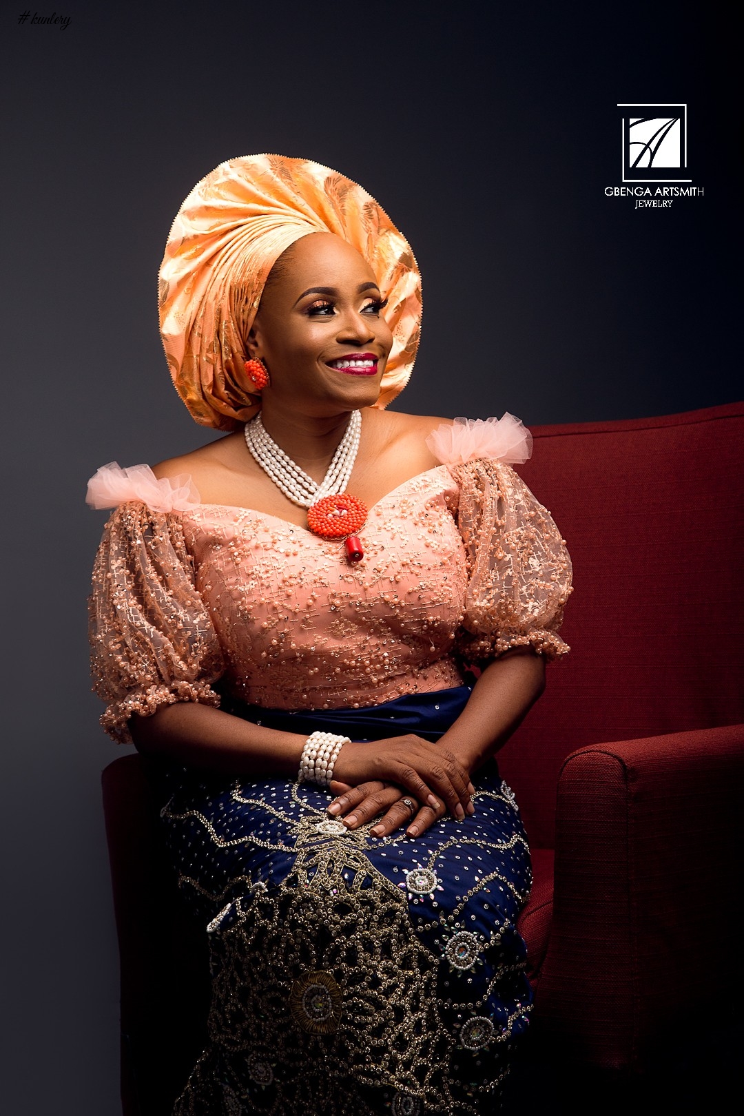 Banke Meshida-Lawal, Funke Bucknor-Obruthe Model Jewelry Brand Gbenga Artsmith “The Jollof Collection”