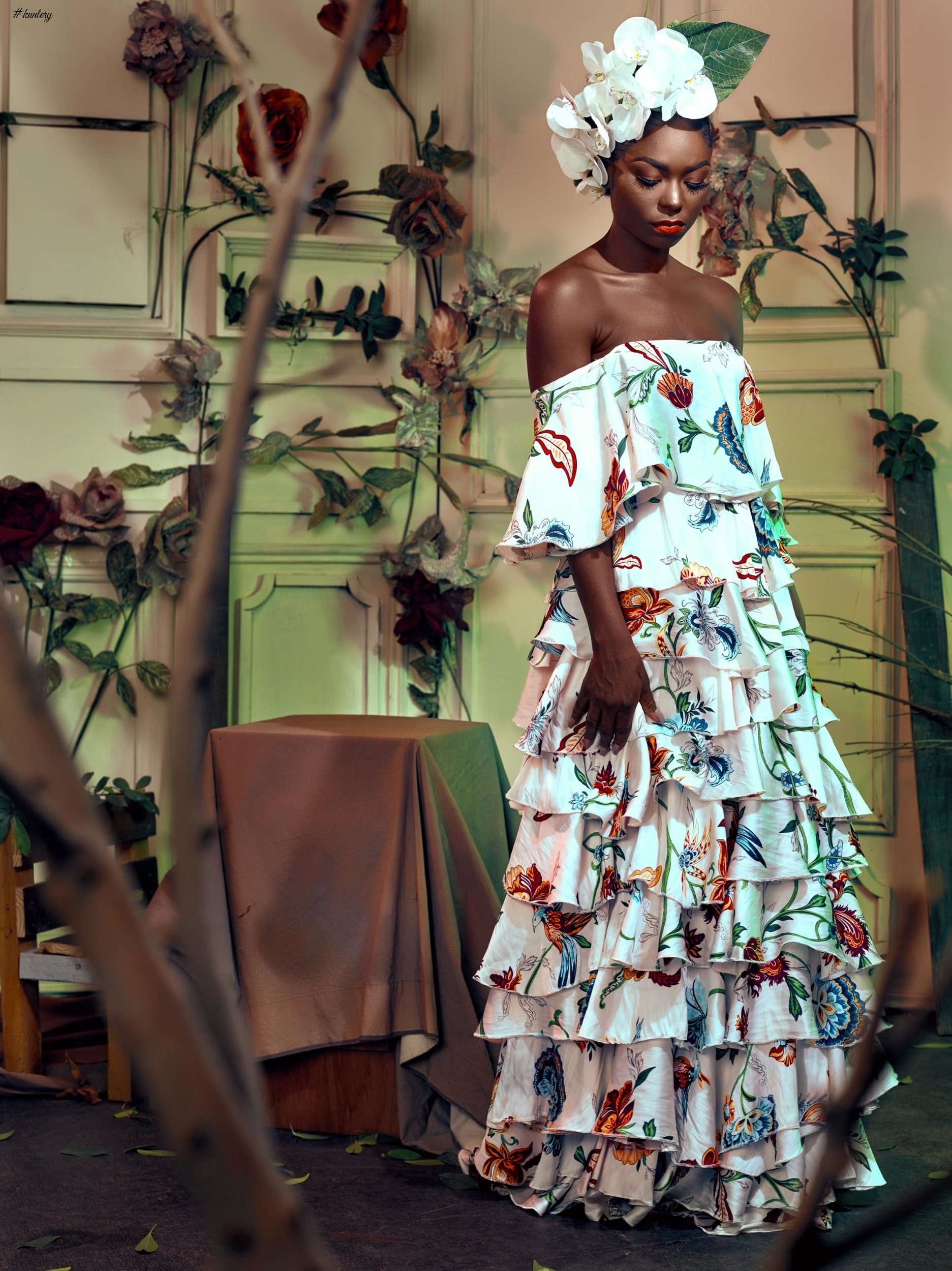 Inspired By Flowers, Roses and Colours: Nouva Couture Presents “Floraison” Collection