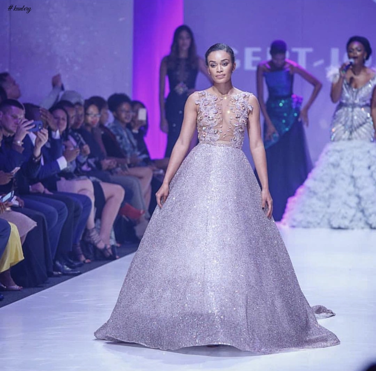 Gert-Johan Coetzee Turns Pearl Thusi & Unathi To ‘SA’s Gorgeous Angel’ At South African Fashion Week 2018