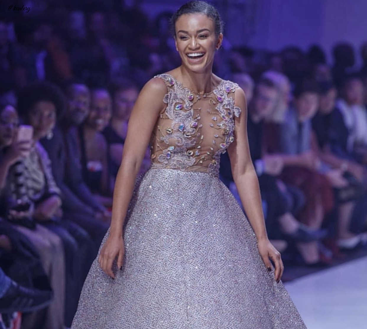 Gert-Johan Coetzee Turns Pearl Thusi & Unathi To ‘SA’s Gorgeous Angel’ At South African Fashion Week 2018