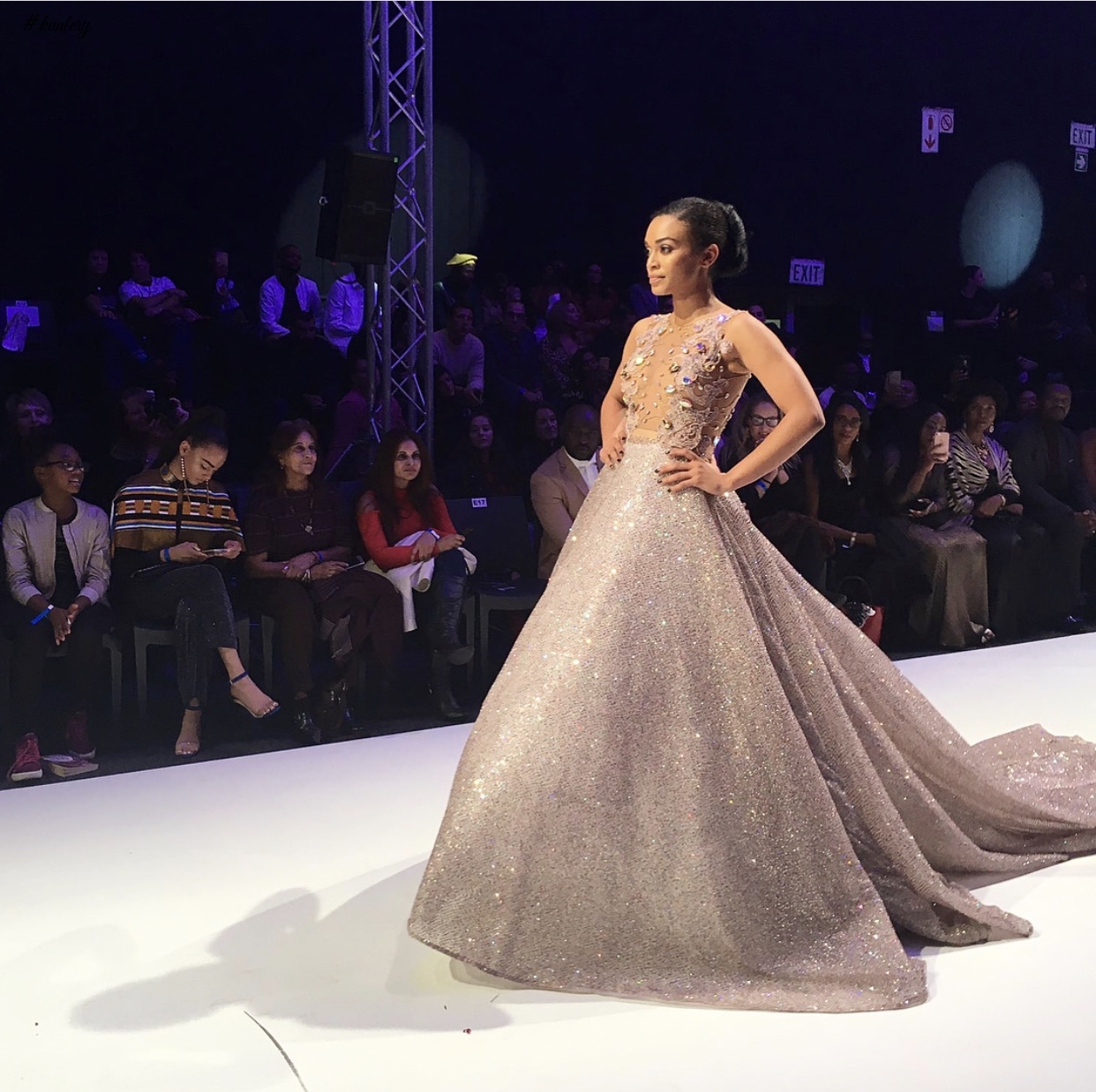 Gert-Johan Coetzee Turns Pearl Thusi & Unathi To ‘SA’s Gorgeous Angel’ At South African Fashion Week 2018