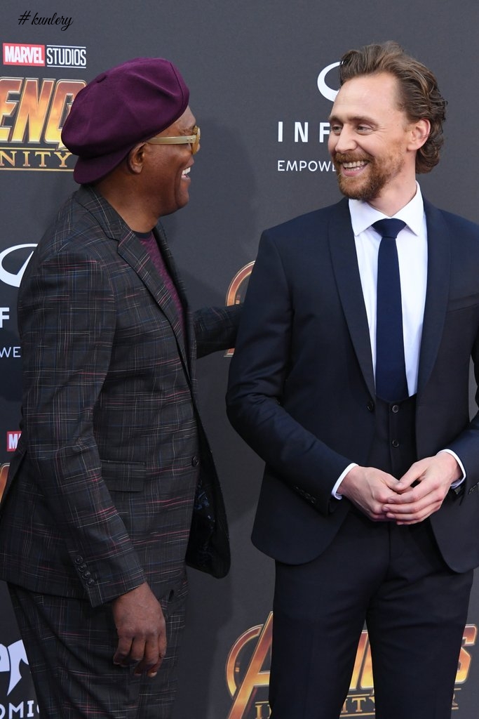 Danai Gurira, Robert Downey Jr, Chadwick Boseman, More Attend The Premiere Of Avengers: Infinity War