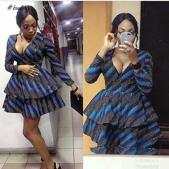 CONTEMPORARY ANKARA STYLES ON FOR THE FASHIONABLE DIVAS