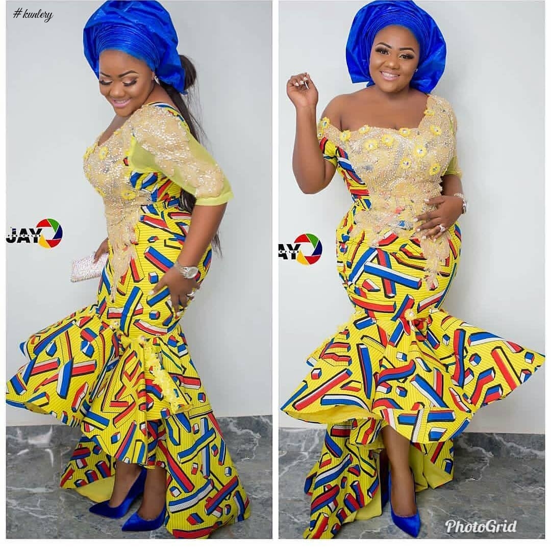 CONTEMPORARY ANKARA STYLES ON FOR THE FASHIONABLE DIVAS