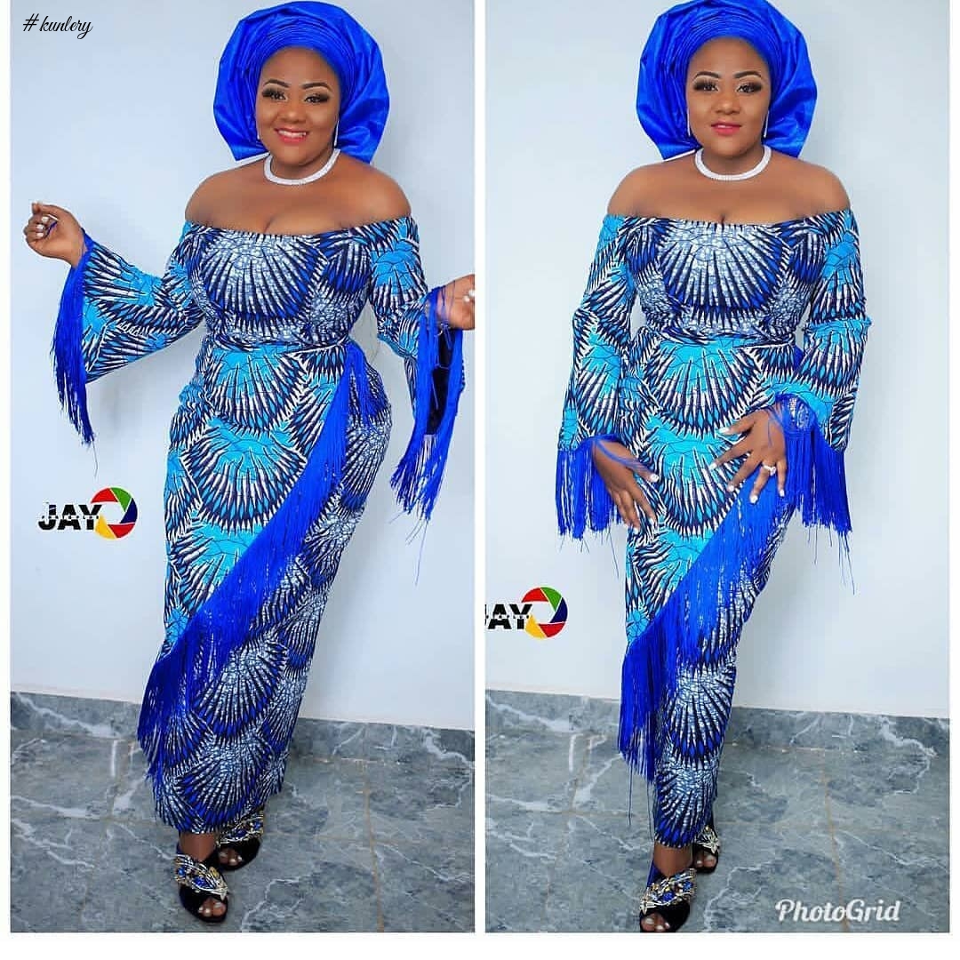 CONTEMPORARY ANKARA STYLES ON FOR THE FASHIONABLE DIVAS