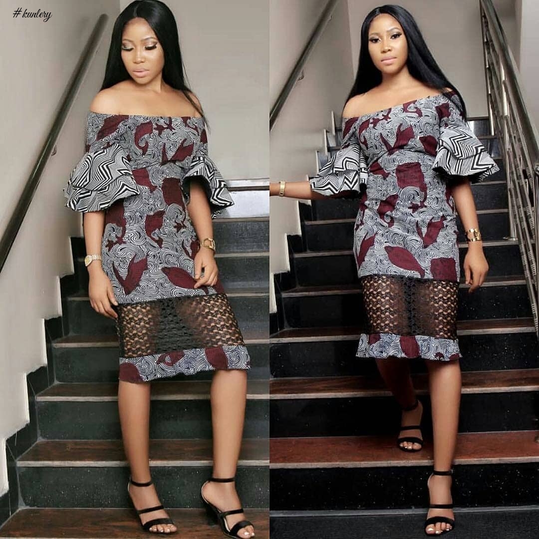 CONTEMPORARY ANKARA STYLES ON FOR THE FASHIONABLE DIVAS