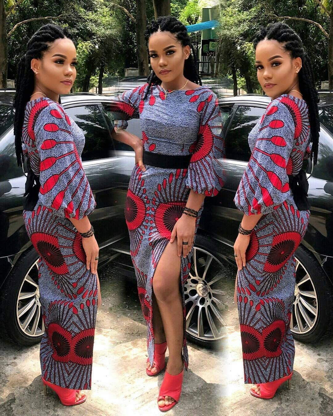 CONTEMPORARY ANKARA STYLES ON FOR THE FASHIONABLE DIVAS