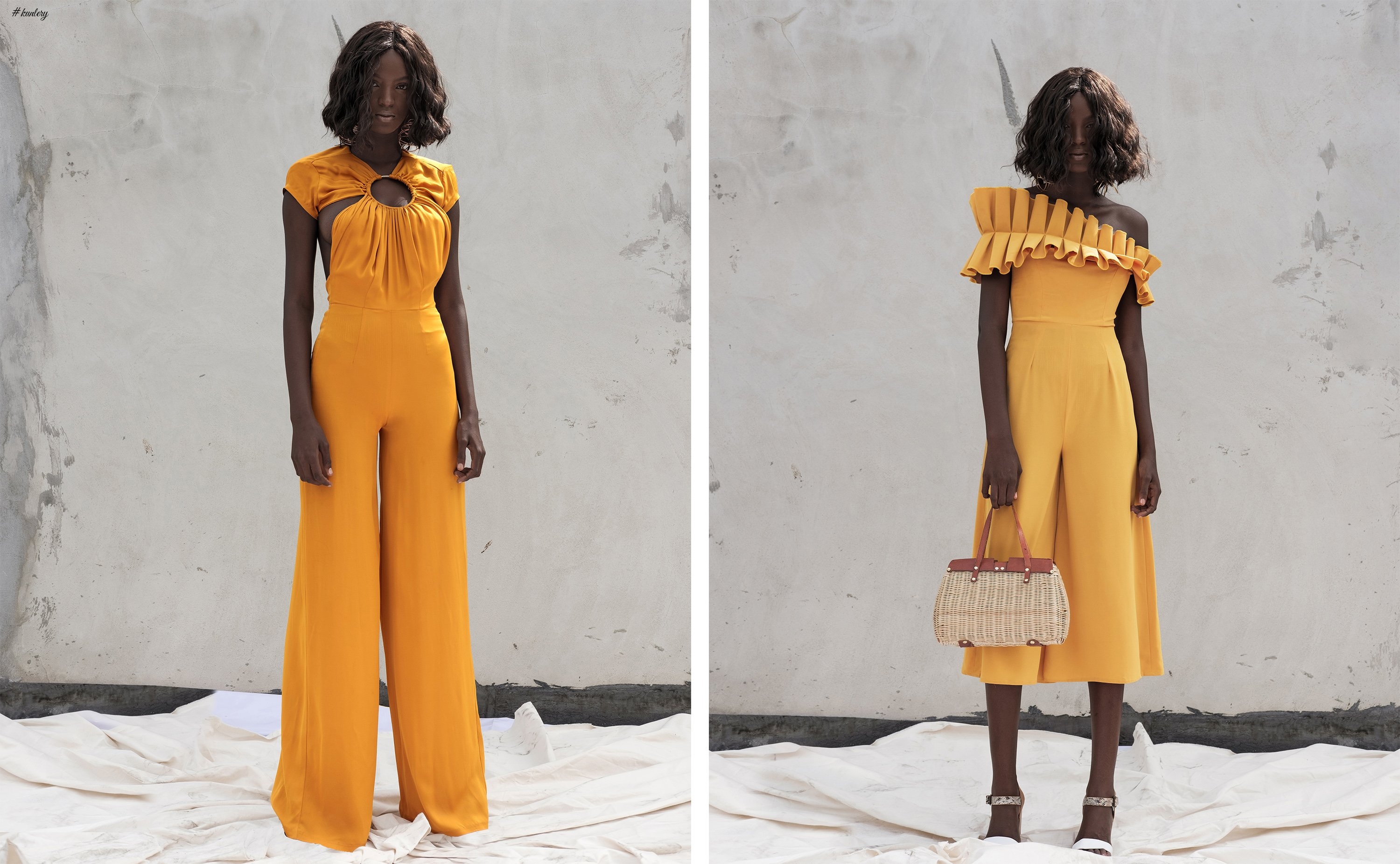 Nigerian label Andrea Iyamah’s SS18 Lookbook Is Just Perfect For The Summer