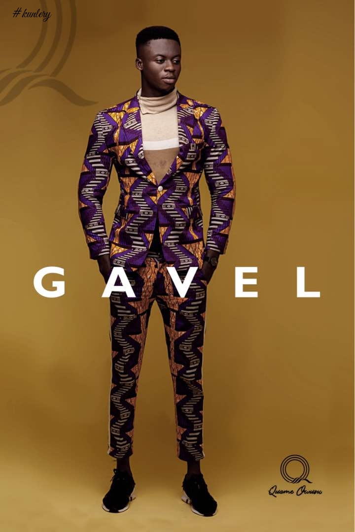 Quame Owusu’s GAVEL Collection Gives Standard & Elegance To The African Man!