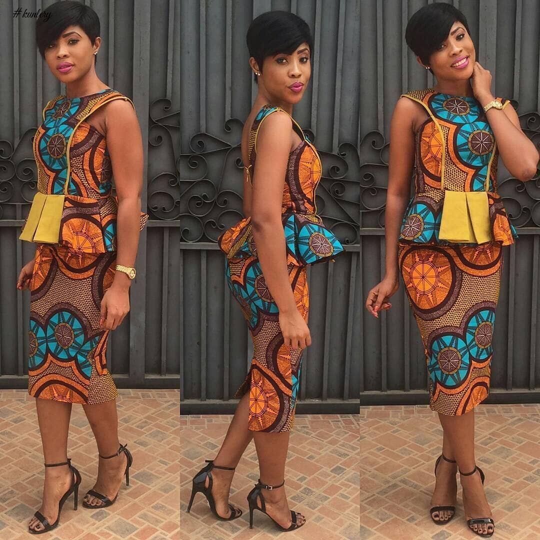 CHECK OUT THESE ANKARA STYLES GUARANTEED TO ADD A BEAUTIFUL SWAG TO YOUR LOOKS