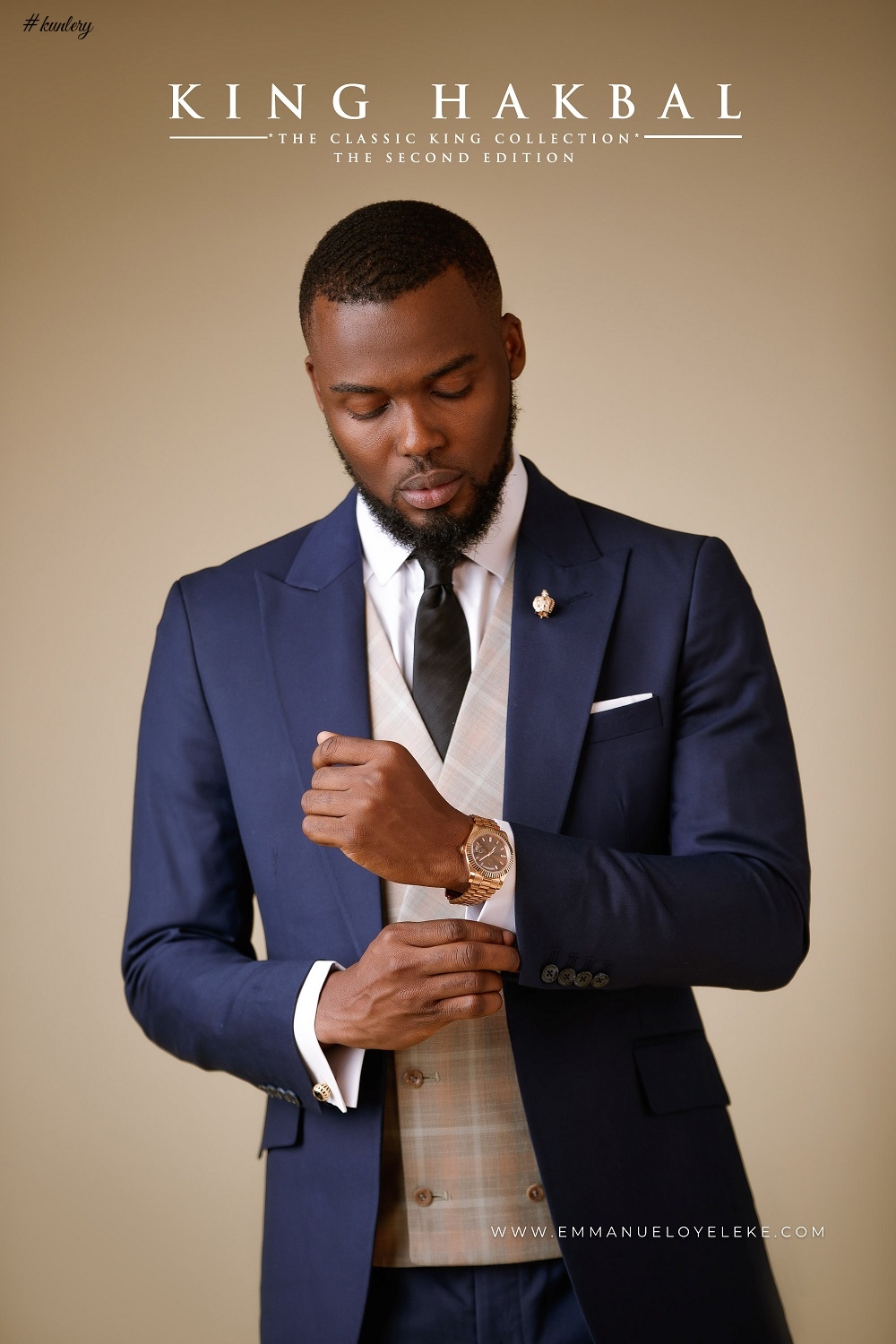 King Hakbal Releases ‘Classic King’ Lookbook Featuring Ninolowo Bolanle