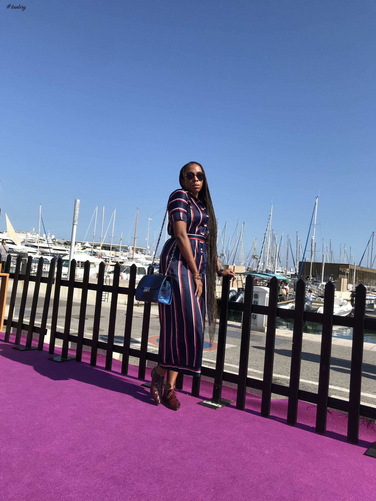 Style Look Of The Day: Fade Ogunro Takes Cannes Festival