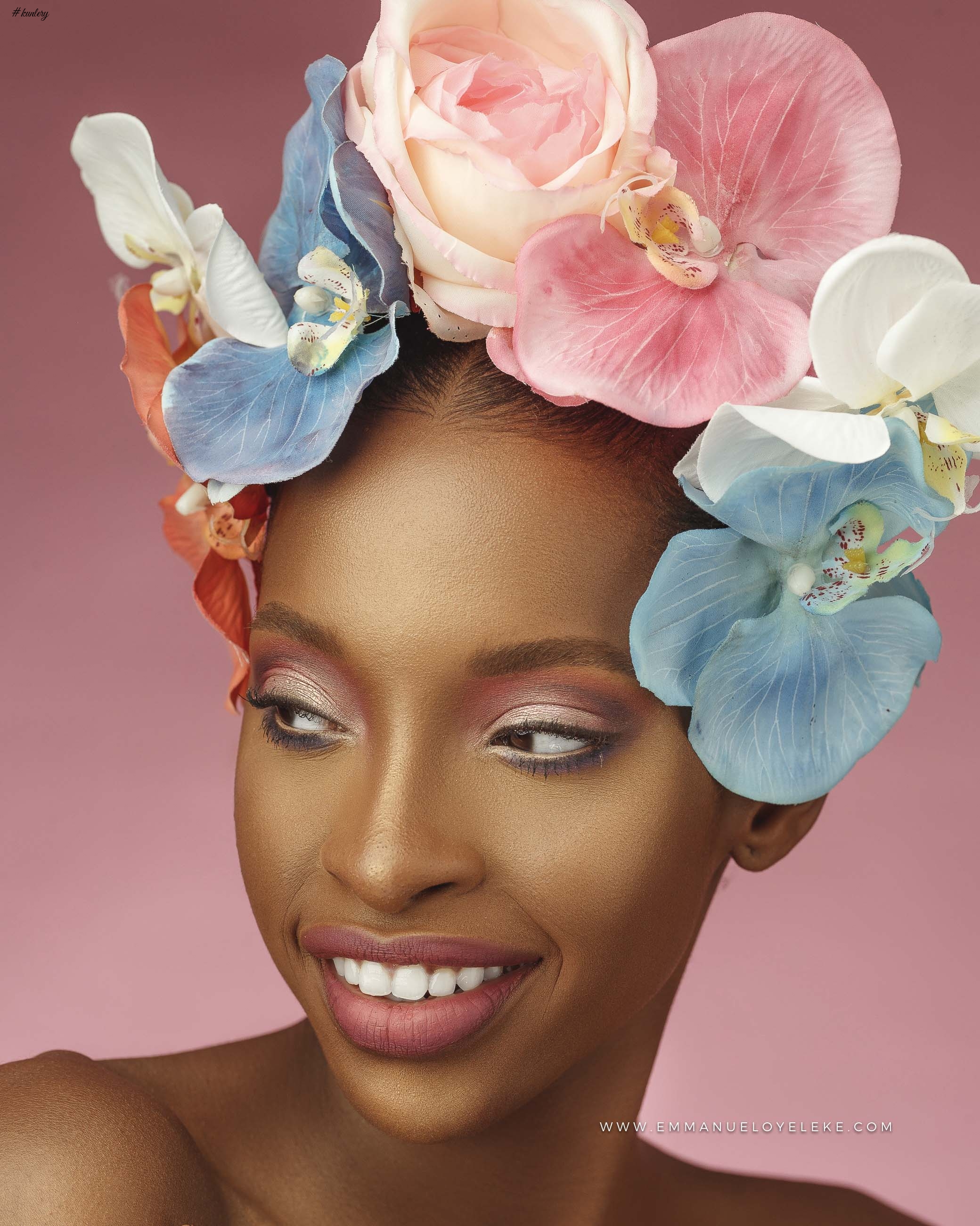 Emmanuel Oyeleke’s Blooming Beauty Shoot Is Everything You Need To See